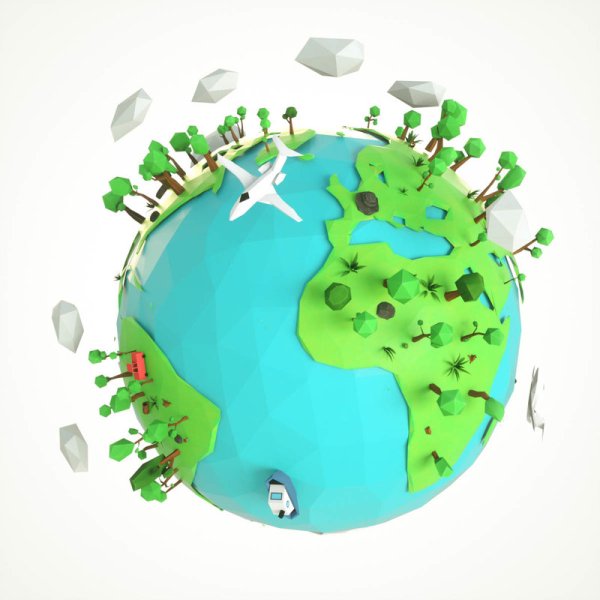 Рисунок земли дизайнерский