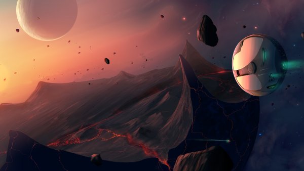 Пейзаж космоса