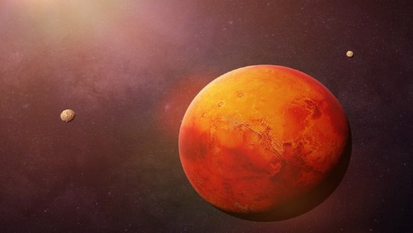 Planet Mars Red Planet-Планета Марс красная Планета