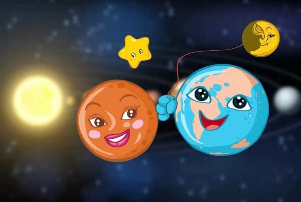 Веселые планеты для детей