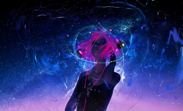 Девочка космос