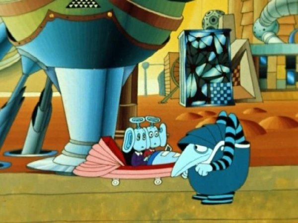 Мультфильм про птицу Говорун и Алису