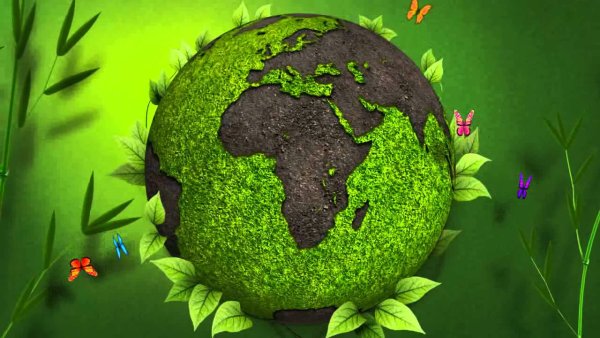 Планета с растительностью