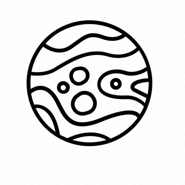 Планета Марс раскраска