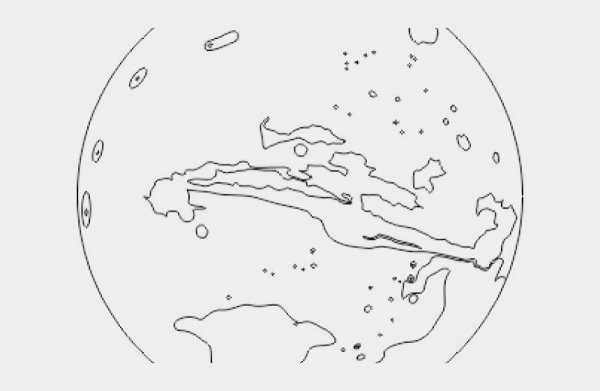 Разрисовка Планета Марс