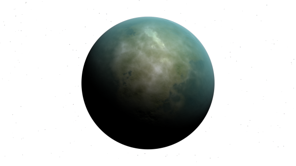 Уран на белом фоне