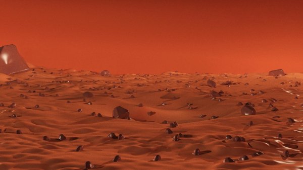 Низкополигональный Марс