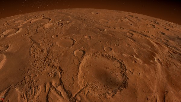 Площадь планеты Марс