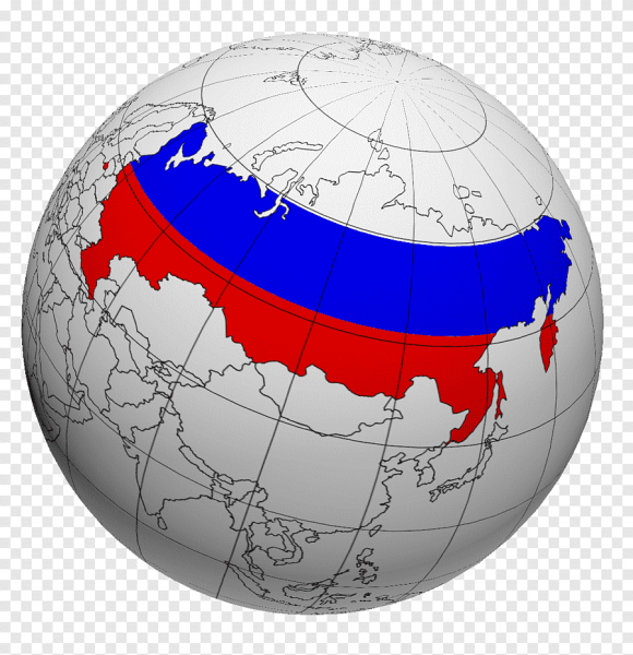 Земной шар Россия