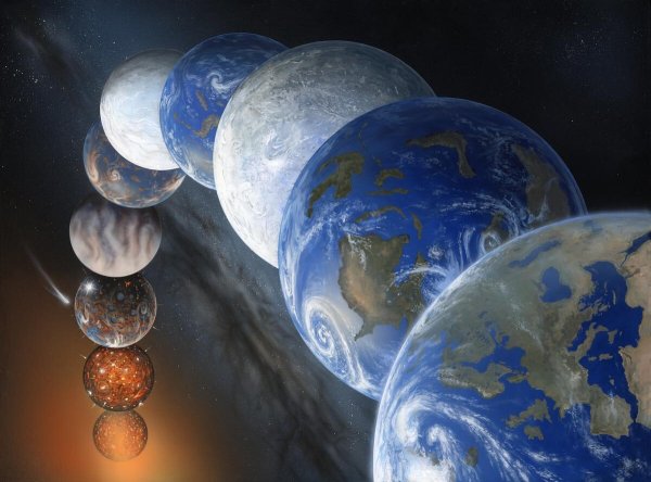 Эволюция земли