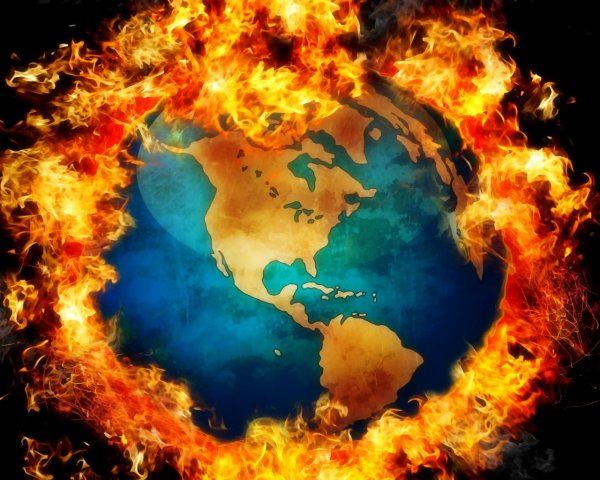 Планета в огне