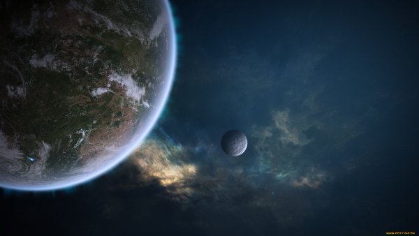 Земля с космоса рабочий стол