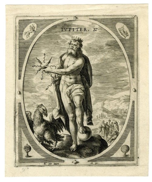 Юпитер мифология гравюра