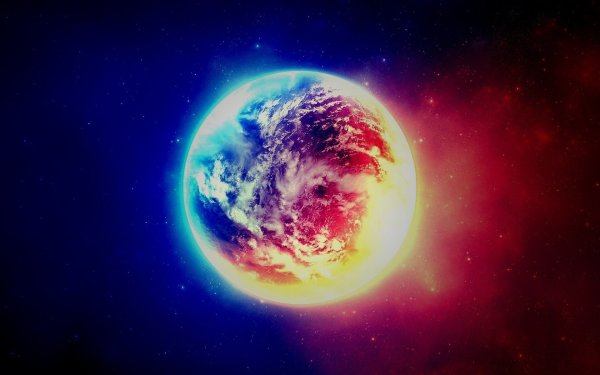 Синяя и красная Планета