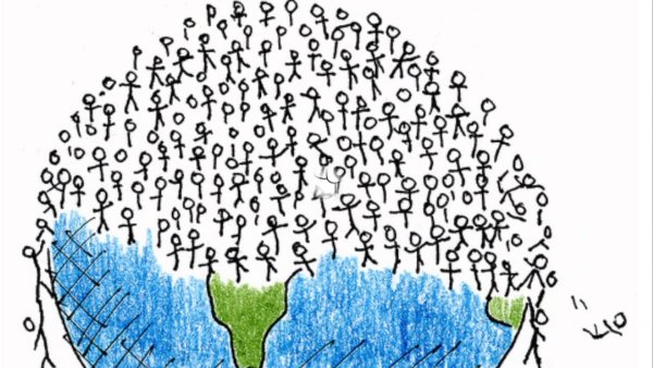 Демографический взрыв рисунки