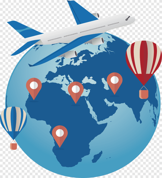 Самолет вокруг земного шара