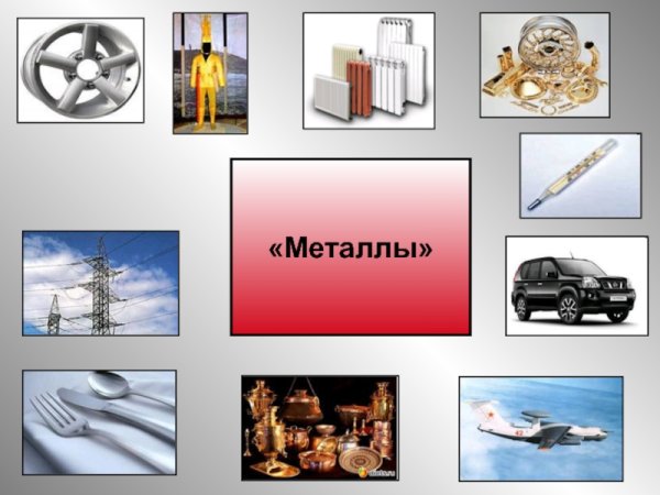 Свойства металла для дошкольников