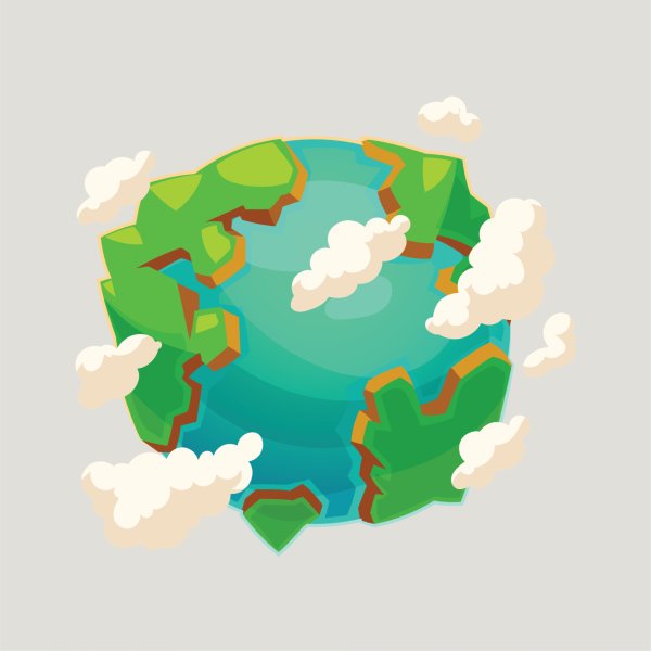 Стилизованная земля
