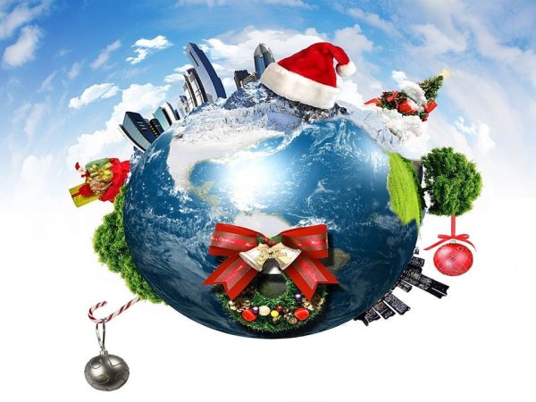 Новый год Планета