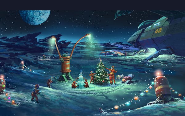 Космический новый год