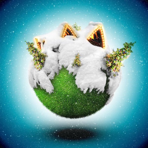 Планета земля новый год