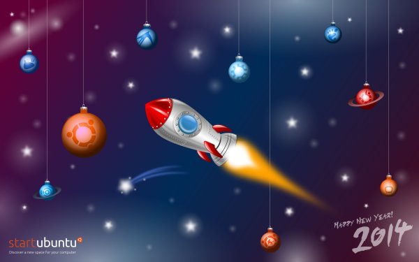 Новый год в космосе