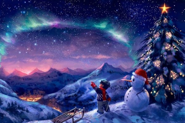 Новый год в космосе