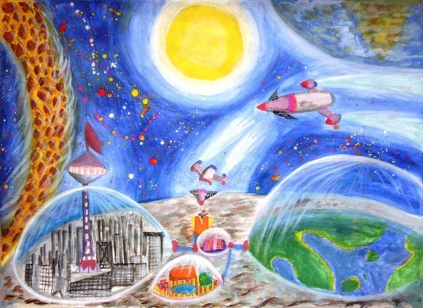 Будущего рисунки детей