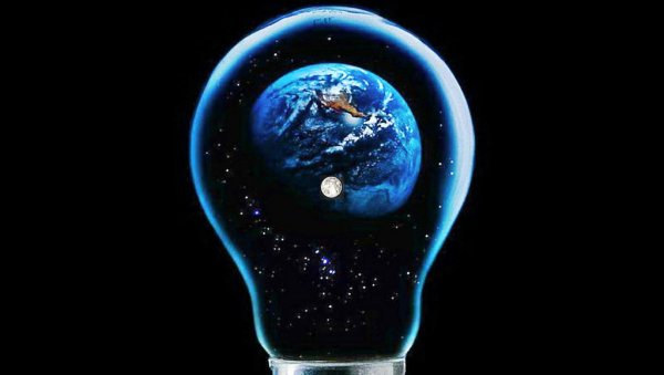 Мир в лампочке