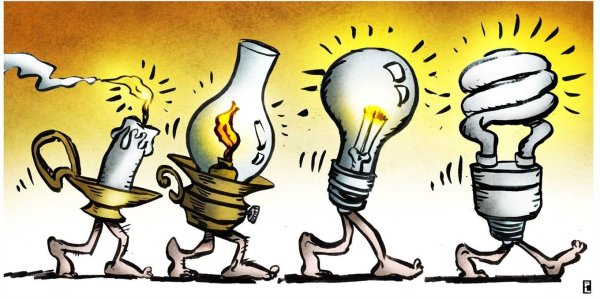 Прикольные лампочки