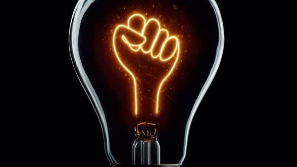 Лампочка логотип