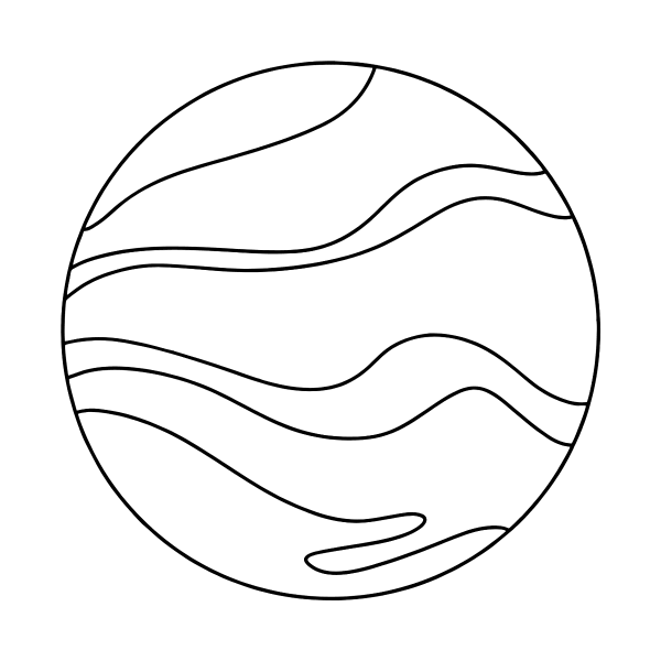 Планеты раскраска