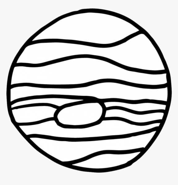 Планета Венера раскраска для детей