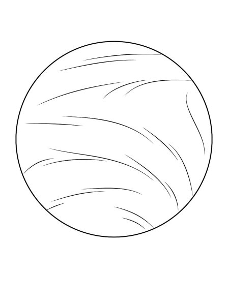 Планета Венера раскраска