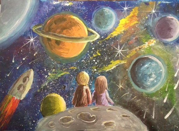 Космос глазами детей й