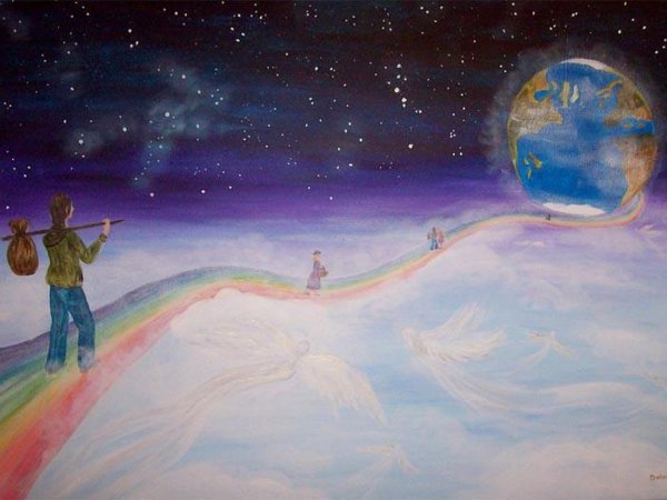 Рисование путь к звездам