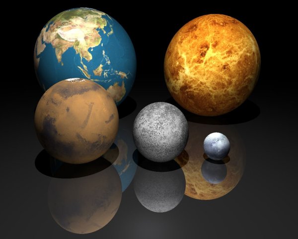 Меркурий Венера земля Марс