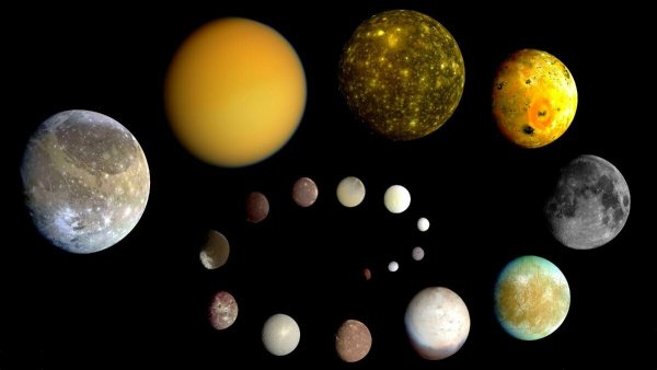 Спутники планет солнечной системы