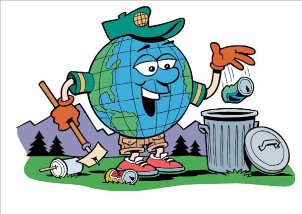 Очистим землю от мусора