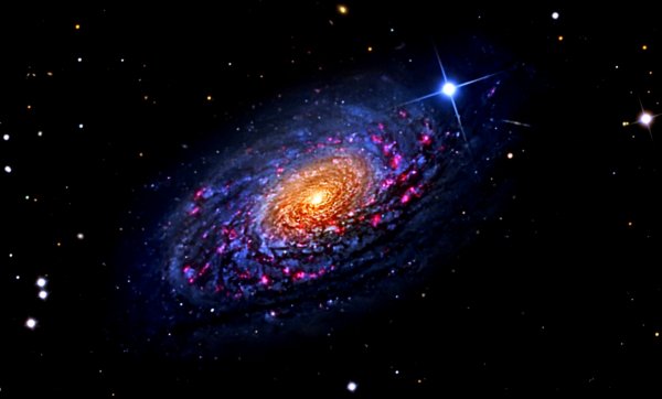 Галактика подсолнух планеты