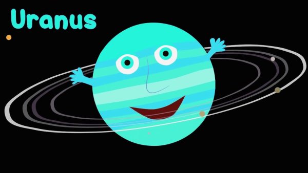 Уран мультяшный