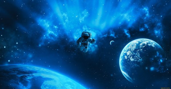 Обои для рабочего стола космос 3d