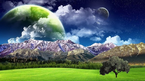 Пейзаж планеты