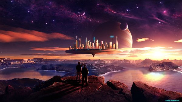 Космический пейзаж