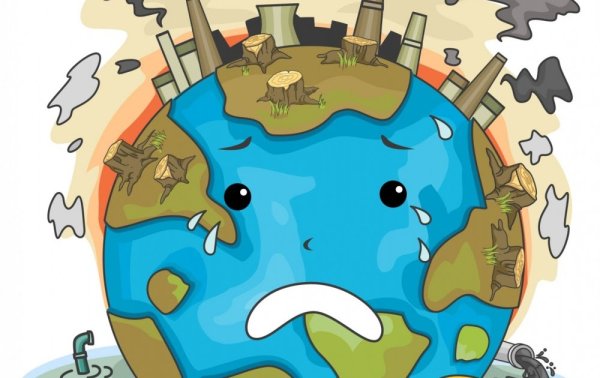 Загрязнение планеты для детей