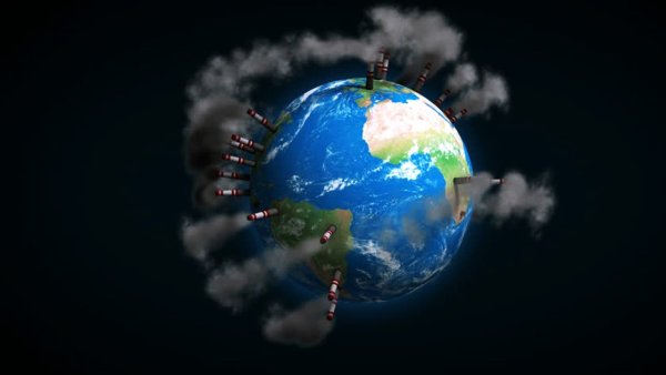 Планета загрязнена