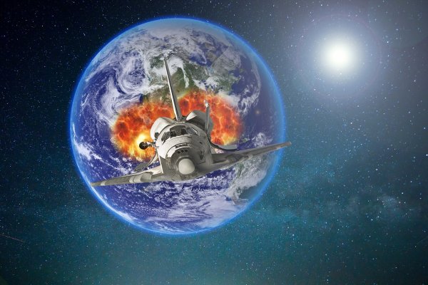 Земля космический корабль