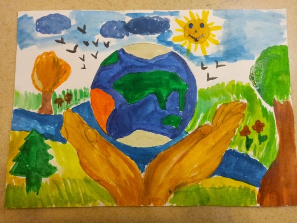 Рисование моя любимая Планета