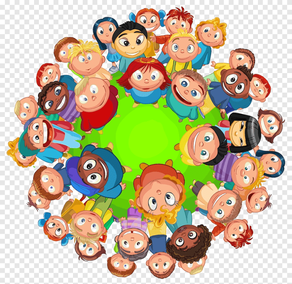 Веселые дети мультяшные