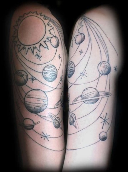 Тату из планет